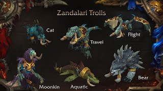 Zandalari Troll Druid Leveling  Working towards 60 [upl. by Margarethe]