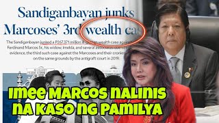 Sandiganbayan Binasura ang reklamo ng pagnanakaw ng mga Marcos [upl. by Eycats]