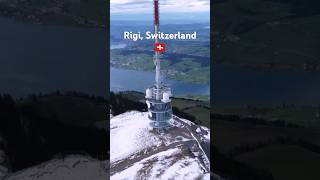 Rigi Mountain Switzerland Drone Flight Video  World from Above switzerland drone [upl. by Charo]