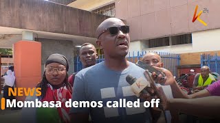 Youths call of demos visit injured colleagues in hospitals in Mombasa [upl. by Featherstone]