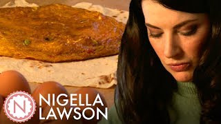 Nigella Lawsons Masala Omelette  Nigella Bites [upl. by Ycal]