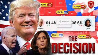 Biden Mad at Kamala Her Betting Odds PLUMMET  NEW Electoral Map Prediction  The Decision Ep 14 [upl. by Yadsendew]