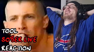 The first live song for TOOL TUESDAY  Tool  Sober Live REACTION [upl. by Jallier]