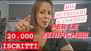 20000 ISCRITTI festeggiamo con un MIX DI TRUCCHI TUTTI PER VOI [upl. by Teri]