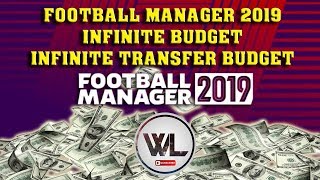 Football Manager 2019 Trainer  Infinite Budget  Infinite Transfer Budget [upl. by Anatsirhc]