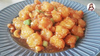 Crevettes au caramel chinoises crevette recette facile [upl. by Imer]