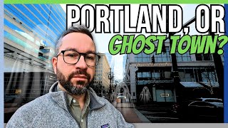 Do People Actually Go Downtown Portland Oregon [upl. by Hallutama]