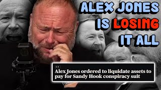 Alex Jones BREAKS Down As He LOSES EVERYTHING [upl. by Lyell161]