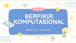 berpikir komputasional [upl. by Acinad]