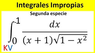 INTEGRALES IMPROPIAS de Segunda Especie  CRITERIO DE COMPARACION [upl. by Hesler]