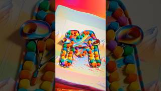 Lore “M” Ai aiart skittles alphabet art [upl. by Jed]