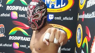 ¡Titán ENTRA al 91 Aniversario del CMLL va contra Máscara Dorada por la Copa Independiencia 2024 [upl. by Craig]