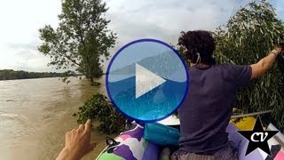 Donau Hochwasser 2013  Schlauchbot Ride [upl. by Eustache]