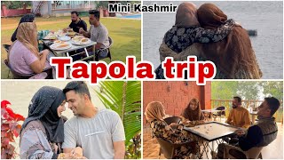 Tapola Mini Kashmir Trip With MeenazAslam  Do Din Bohot Enjoy Kiye 😍  Jalsrushti Resort [upl. by Detta21]