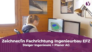 Lehrstelle als Zeichnerin Fachrichtung Ingenieurbau EFZ bei der Steiger Ingenieure  Planer AG [upl. by Anniken]