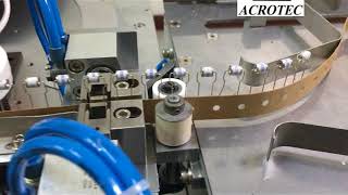 TPC 200SM  Axial Lead to Radial Lead Forming amp Taping Machine  Acrotec International CoLtd [upl. by Bouzoun]