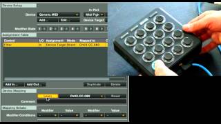 How To Load and Create a Mapping for the Midi Fighter 3D [upl. by Gosser342]