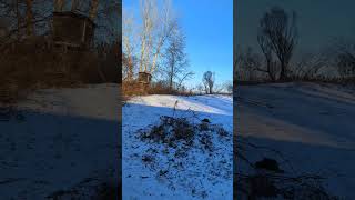 Island DnieperDnipro river nature winter [upl. by Bain]