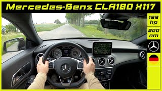 MercedesBenz  CLA180 X117  2016  Onboard POV test drive [upl. by Maryellen]