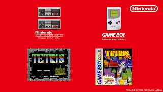 Play two classic Tetris games with Nintendo Switch Online [upl. by Jena]