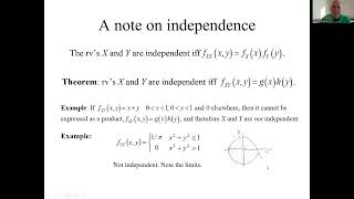 112 Covariance correlation coefficient etc [upl. by Aliemaj]