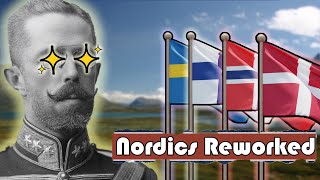 THE BEST NORDIC FOCUS REVAMP  HOI4 Nordics Reworked Mod [upl. by Arabelle519]