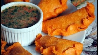 COLOMBIAN EMPANADAS  How To Make Colombian Empanadas Turnovers  SyS [upl. by Nivanod]