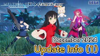 PSO2 NEW GENESIS December 2024 Update Information 1 [upl. by Allerim]