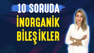 📌10 SORUDA l İNORGANİK BİLEŞİKLER  TYT 9SINIF l Seda Hoca Biyoloji 🤗 [upl. by Negeam]