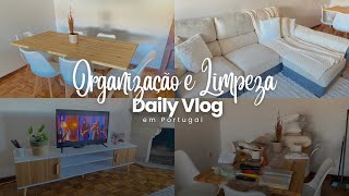 LIMPEZA E ORGANIZAÇÃO PARA CHEGADA DA NOSSA FILHA EM PORTUGAL ✨ vlog rotina [upl. by Gemoets131]