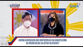 Sen Ping Lacson sumagot sa mga tanong tungkol sa prinsipyo  Jessica Soho Presidential Interviews [upl. by Eno]