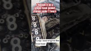 A simple head gasket change turns into a nightmare [upl. by Dolph]