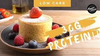 Souffle Pancake Recipe 31g ProteinNO SUGAR  Healthier Versions Of Food Ep 8 [upl. by Kee607]