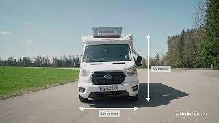 Der Dethleffs Globebus Go  Kompaktcamper mit tollem Raumgefühl [upl. by Malinin]