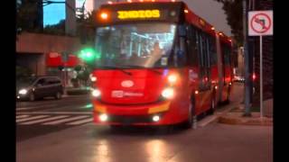 Autobus BRT Hecho en Mexico Dina Brighter [upl. by Kilroy112]