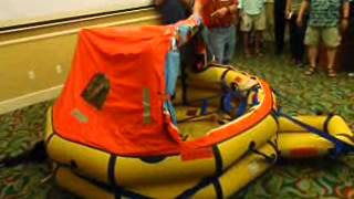 Winslow Life Raft Deployment Demonstration Biloxi 42912wmv [upl. by Hoban]