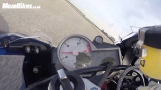 2015 BMW S1000RR onboard lean angle sensor display [upl. by Elledoj]