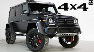 Mercedes G550 4x4 Squared  250000 Monster Truck Interior Exterior Full Review [upl. by Aratnahs759]