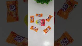 Kinder Joy Joy land toffee popsicle 🍬🍭 shortvideo youtubeshorts jelly trending [upl. by Leuqcar179]