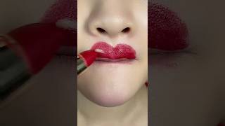 lipstick colour test 🔴 red lipstick  lipstick makeup beauty shorts [upl. by Batha189]