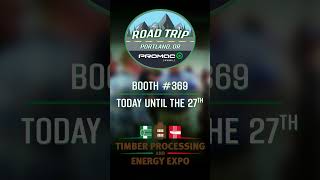 Will we see you at this weeks Timber Processing and Energy Expo in Portland Find us at booth 369 [upl. by Annaj]