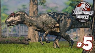 Walking With Dinosaurs Enclosure  Jurassic World Evolution Modded Series  Ep5 [upl. by Paresh265]