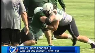 UH vs USC football game to be televised on KHON2 [upl. by Zucker]