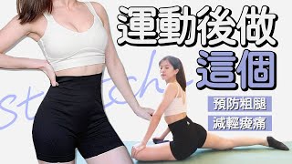 12分鐘全身伸展拉筋運動 預防粗腿 減輕痠痛  12 MIN FULL BODY STRETCHrecovery flexibility【Bellysu減肥中】 [upl. by Aer505]