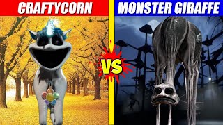 Craftycorn Smiling Critter vs Monster Giraffe  SPORE [upl. by Eat]