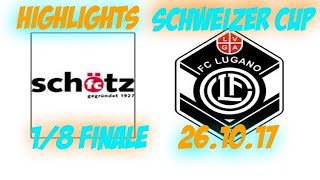 Fc Schötz vs Fc Lugano 261017 [upl. by Aryamo149]