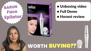 Braun Face 810  Face Epilator  Cleansing Brush  Honest Review [upl. by Fugate963]