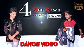 4 Men Down  Millind Gaba  Dance Video 2019  VFX Crew [upl. by Ransell370]