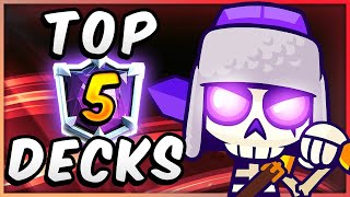 TOP 5 DECKS from the BEST PLAYERS IN THE WORLD 🏆 — Clash Royale December 2023 [upl. by Eeramit693]