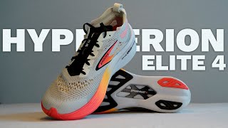 Brooks Hyperion Elite 4  De Carbon Wedstrijdschoen van Brooks [upl. by Letnwahs]